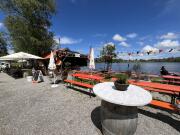 Fischerhäusl Kiosk at the lake