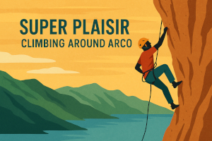 Super plaisir climbing around Arco