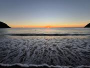 Sonnenuntergang in Levanto.